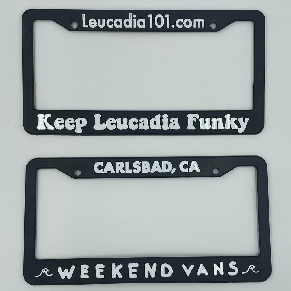 Plastic License Plate Frames