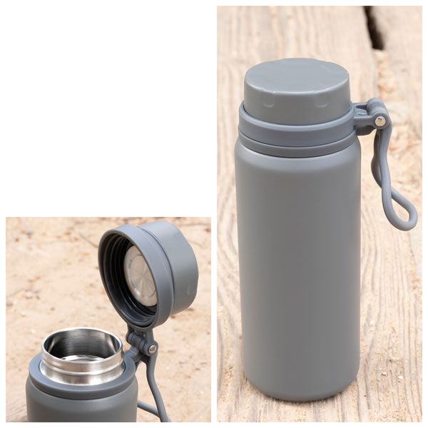 25 oz double wall 18/8 stainless steel thermal bottle w/Wide Mouth (Clearance)