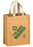 WASHABLE KRAFT PAPER TOTE BAG WITH WEB HANDLE