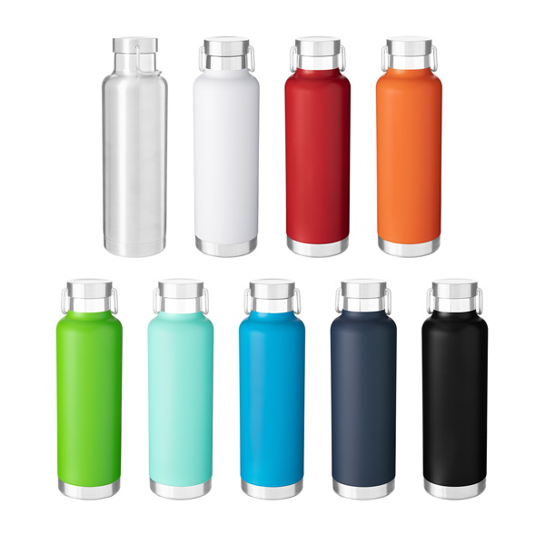 24 oz double wall 18/8 stainless steel thermal bottle